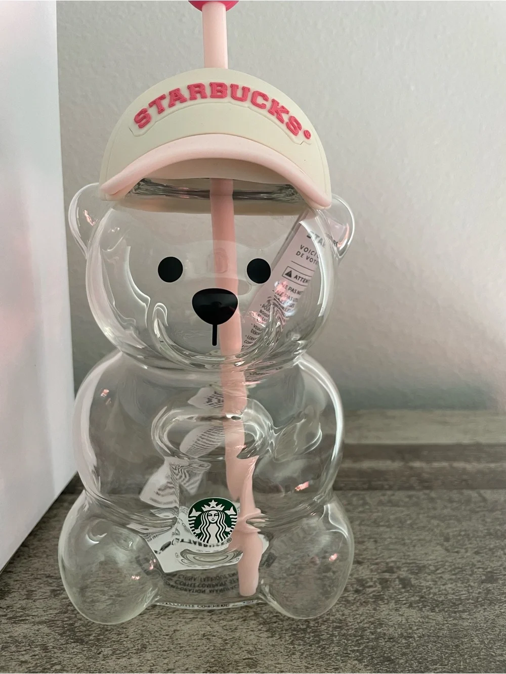 Pink Drink Starbucks Bearista